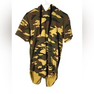 Oversized Camo Tunic - size small